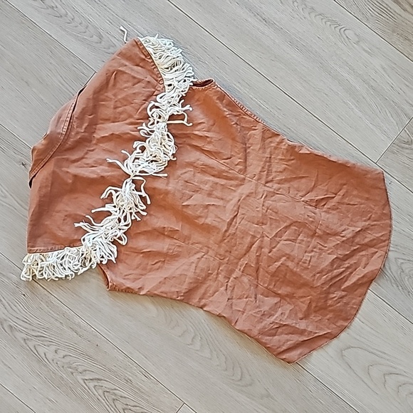 Vintage Karman Fringe Sleeveless Western Shirt, Sm - Picture 9 of 16